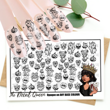 Load image into Gallery viewer, BLACK HALLOWEEN BITCHEZ SKETCHES