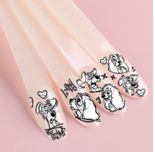 Load image into Gallery viewer, MONO SKETCHY LADY & TRAMP