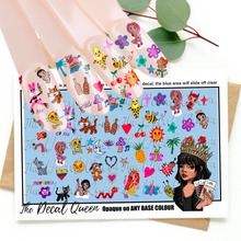 Load image into Gallery viewer, KAROL G colourful sketches