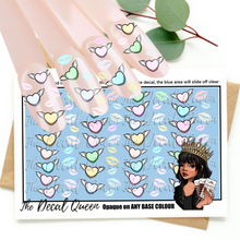 Load image into Gallery viewer, FLYING HEARTS & LIPSTICK KISSES