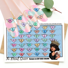 Load image into Gallery viewer, FLYING CONVERSATION HEARTS