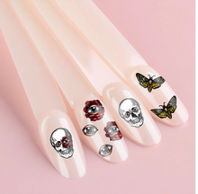 Load image into Gallery viewer, SKULL MOTHS/SKULLS/EYEBALLS & BLOOD ROSES