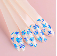 Load image into Gallery viewer, AQUA SNOWFLAKES
