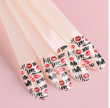 Load image into Gallery viewer, LOVE SCRIPT AND LIPSTICK KISSES