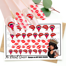 Load image into Gallery viewer, VAMPIRE DRIPPY LIPS