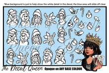 Load image into Gallery viewer, CHRISTMAS POOH OUTLINE