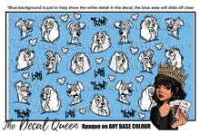 Load image into Gallery viewer, MONO SKETCHY LADY & TRAMP
