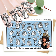 Load image into Gallery viewer, MONO SKETCHY LADY & TRAMP