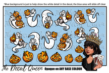 Load image into Gallery viewer, QUIRKY GHOST & PUMPKINS full cover