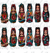 Load image into Gallery viewer, RETRO RUSSIAN DOLLS