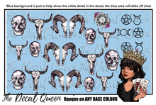 Load image into Gallery viewer, WATERCOLOUR SKULLS