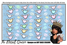 Load image into Gallery viewer, FLYING HEARTS & LIPSTICK KISSES
