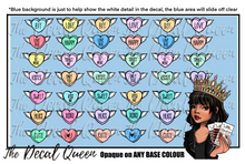 Load image into Gallery viewer, FLYING CONVERSATION HEARTS