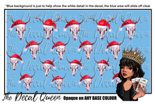 Load image into Gallery viewer, SANTA HAT STAG SKULLS