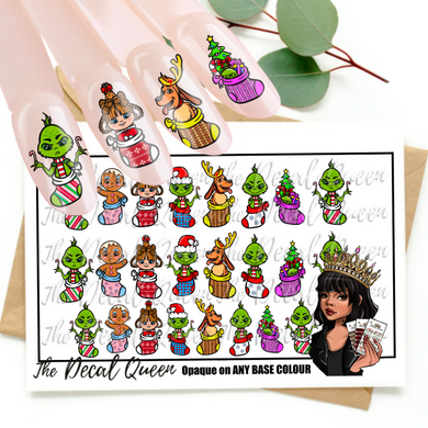 GRINCH CHRISTMAS STOCKINGS