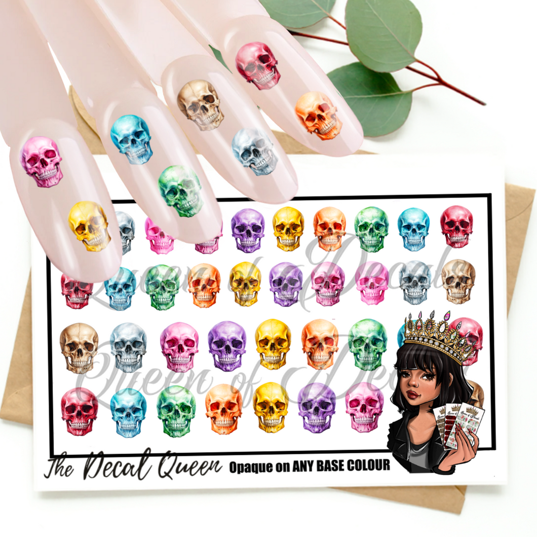 COLOUR MIX SKULLS