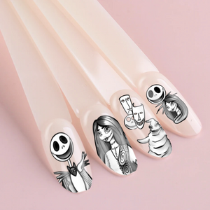 BLACK & WHITE JACK AND SALLY