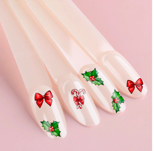 HOLLY, BOWS & CANDY CANES