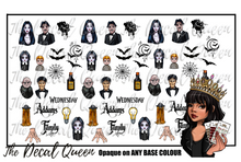 Load image into Gallery viewer, ADDAMS FAMILY - smaller designs