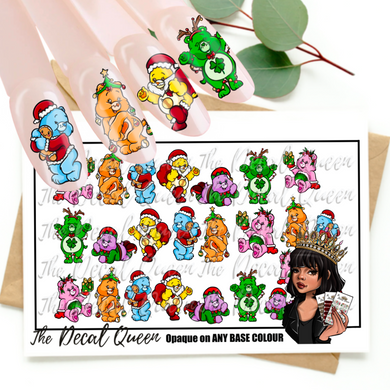 CHRISTMAS CARE BEARS - Full Cover