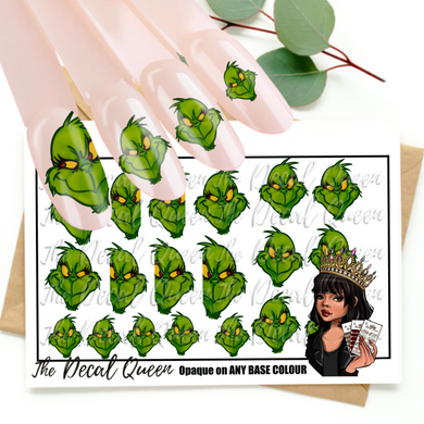 THE GRINCH HEAD - full cover