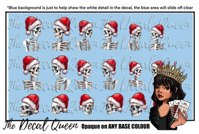 SANTA HAT SKELETONS