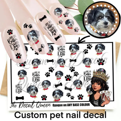 CUSTOM PET DECAL