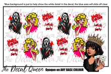 Load image into Gallery viewer, Comic style BARBIE/GHOSTFACE