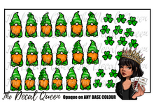 Load image into Gallery viewer, IRISH GNOMES -St Patrick’s day nails