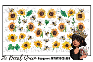 SUNFLOWER & HONEY BEE