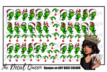 Load image into Gallery viewer, SANTA HAT GRINCHY HEADS