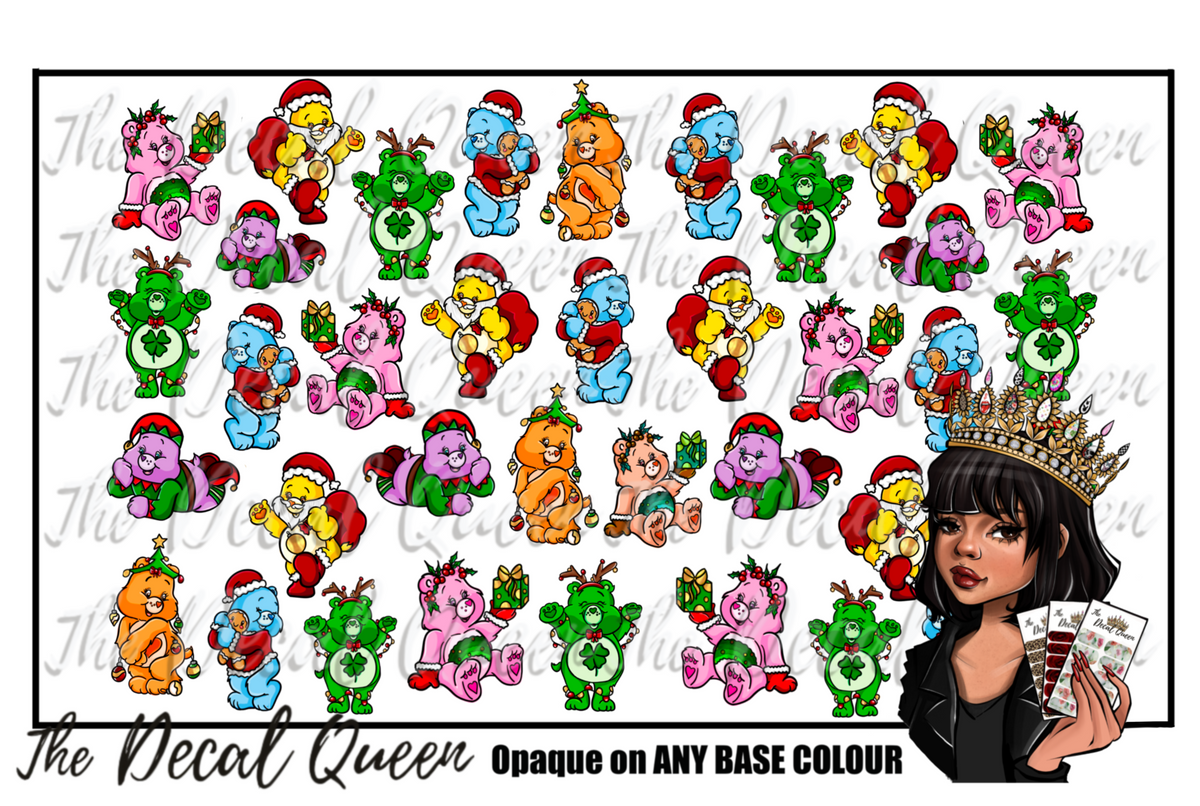 CHRISTMAS CARE BEARS – queenofdecals