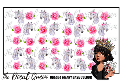 UNICORNS & PINK ROSES