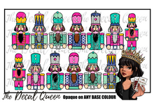 Load image into Gallery viewer, NUTCRACKER pinks/green tones - Full Cover